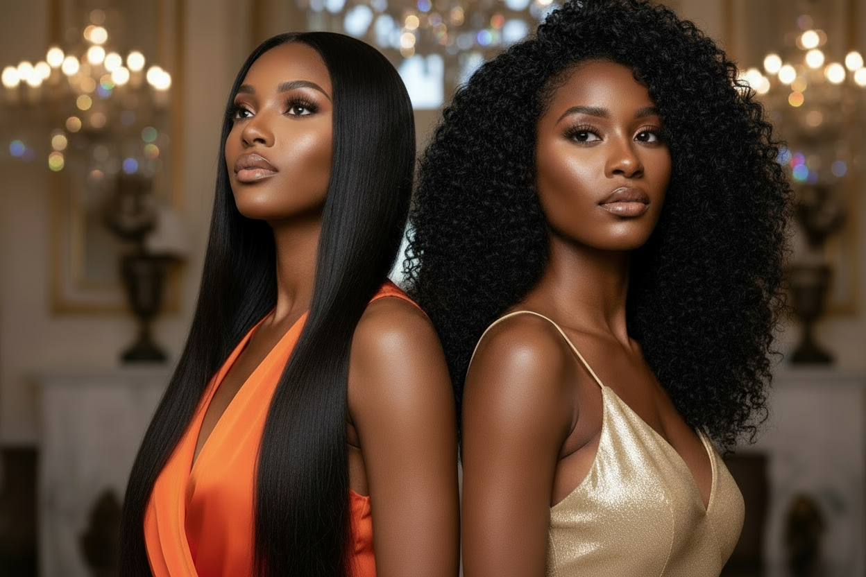 make the models hair waist length