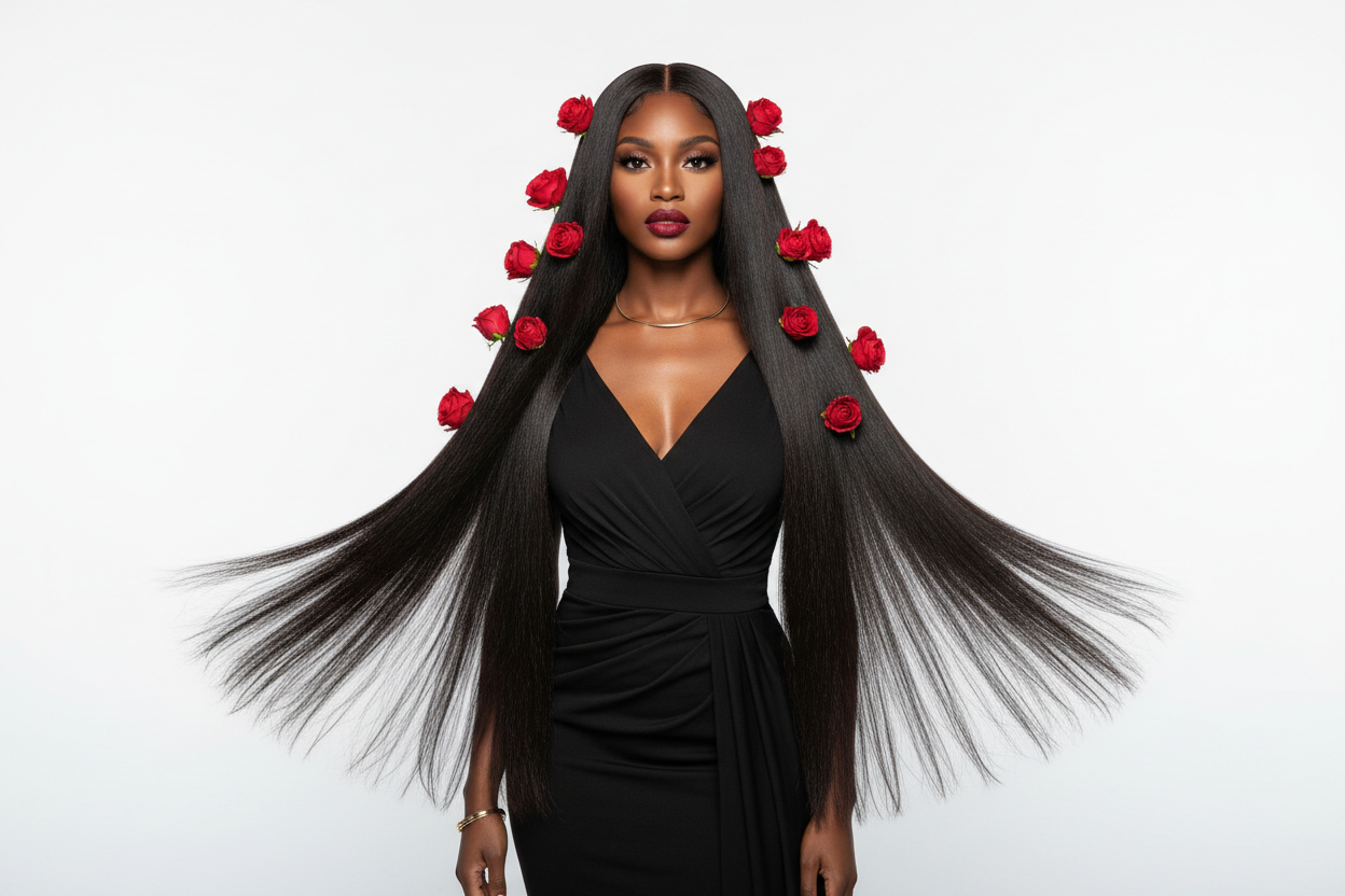 slightly increase the size of the rose buds